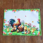 Wielkanocna serwetka 32x45 sielska łąka